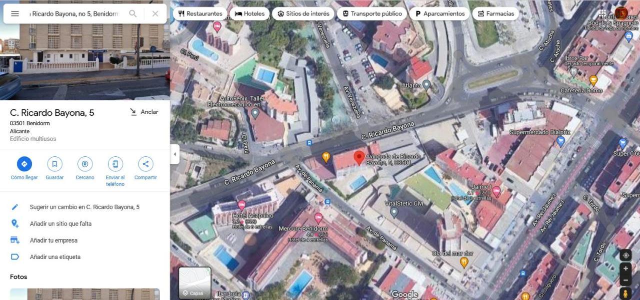 דירות בנידורם Apartamento Esturion מראה חיצוני תמונה